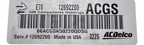 Computadora Chevrolet Spark 1.2L 2014 12692200 (ACGS)