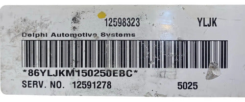 Pcm Computadora Buick Lacrosse 3.8l 2005 12598323 (yljk)