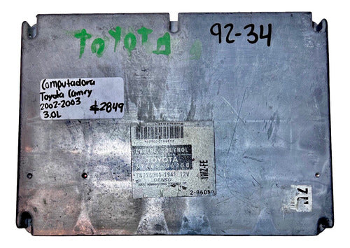 Computadora Toyota Camry 3.0l 02-03 89666-06250
