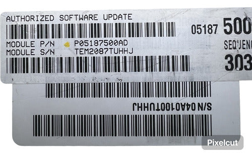 Computadora Dodge Durango 4.7l 2008 P05187500ad