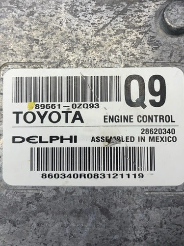 Pcm Computadora Toyota Corolla 1.8l 17-18 89661-0zq93 (q9)