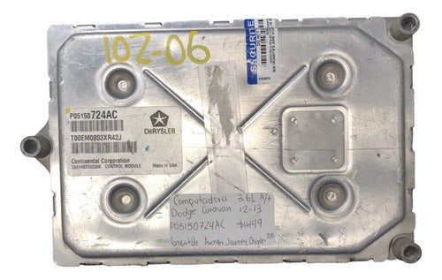 Computadora Dodge Caravan 3.6l A/t 12-13 P05150724ac