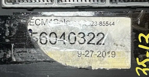 Pcm Computadora Dodge Van 1500 5.2l A/t 2002 56040322