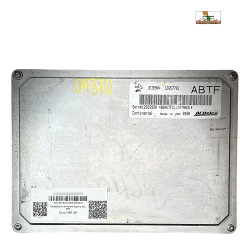 Computadora Chevrolet Captiva 2.4l 2014 12657781 (abtf)