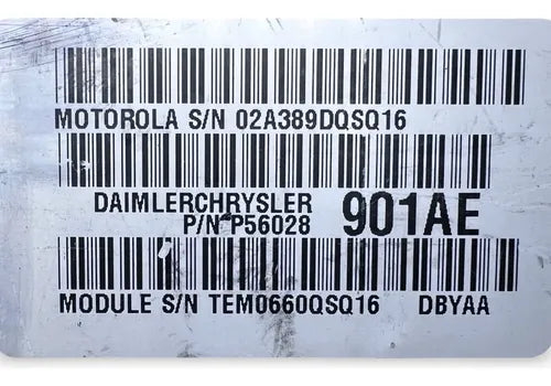 Pcm Computadora Dodge Durango 5.2l 2000 P56028901ae P2