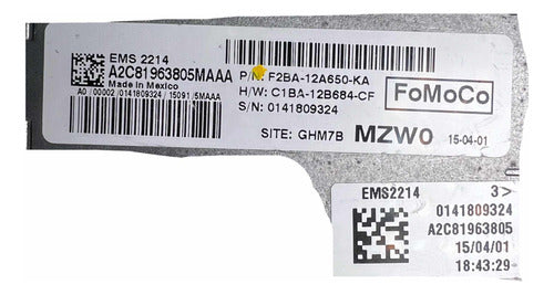 Computadora Ford Fiesta 1.6l 14-15 F2ba-12a650-ka
