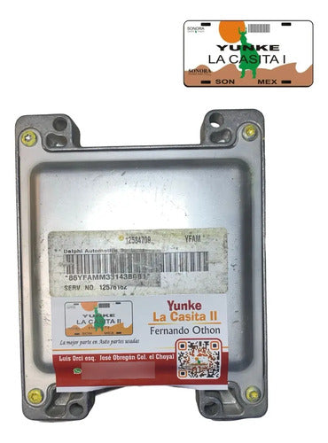 Pcm Computadora Cavalier Z24 2.4l 2003-2005 12584709 (yfam)