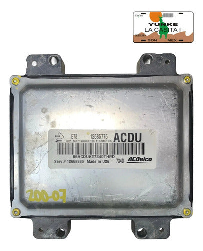 Pcm Computadora Buick Encore 1.4l 2018 12685776 (acdu)