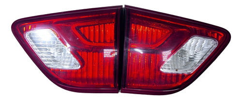 Calaveras (par) Nissan Pathfinder 2017-2019 12v16w Derecho Rojo