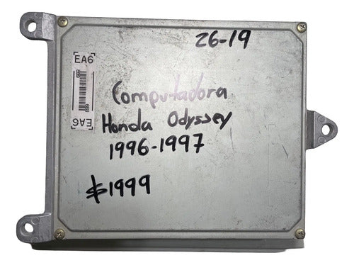 Pcm Computadora Honda Odyssey 1996-1997 37820-p1e-a60
