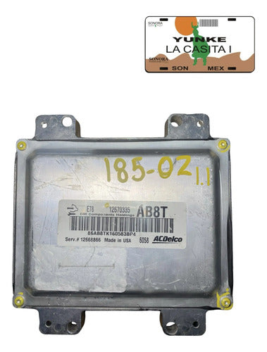 Computadora Chevrolet Silverado 6.0l 12-16 12670335 Ab8t P2