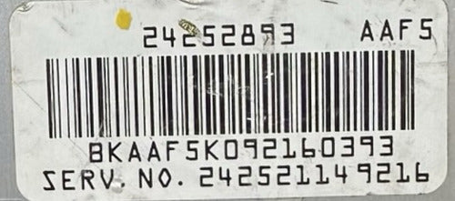 Módulo TCM Chevrolet Cobalt 2.2L 2006-2011 24252893 (AAF5)