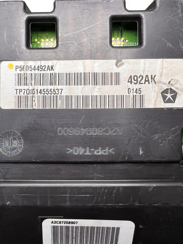 Velocimetro Cluster Chrysler 200 2015-2017 P56054492ak Negro