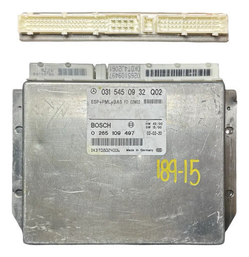 Módulo Abs Mercedes Benz S500 5.0l A/t 00-06 031 545 09 32 Plateado