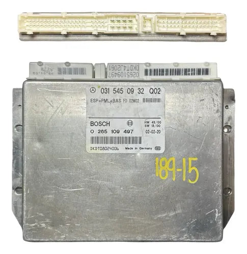 Módulo Abs Mercedes Benz S500 5.0l A/t 00-06 031 545 09 32 Plateado