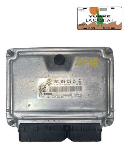 Computadora Vw Beetle 2.5l 2008 07k 906 032 Bs