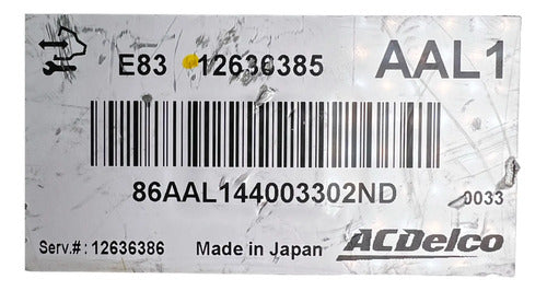 Pcm Computadora Chevrolet Aveo 1.6l 2010 12636385 (aal1)