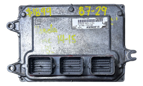 Computadora Honda Civic 1.8l 2014-2015    37820-r2j-l54 (3v)