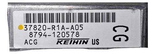 Computadora Honda Civic 1.8l M/t 12-13 37820-r1a-a05 (cg)