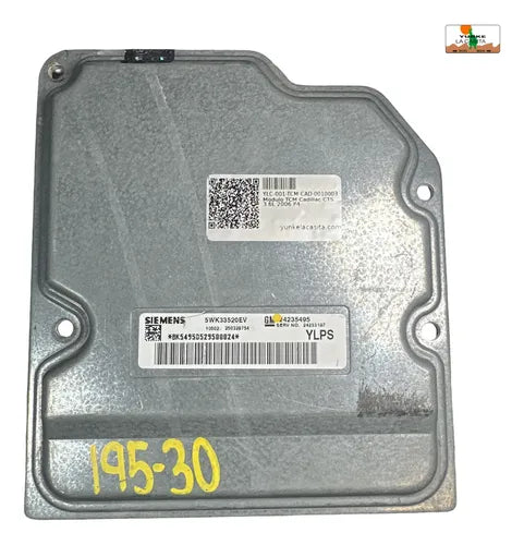 Modulo Tcm Cadillac Cts 3.6l 2006 P4
