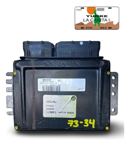 Pcm Computadora Mini Cooper 1.6l 2002-2006 S118012003 B P1