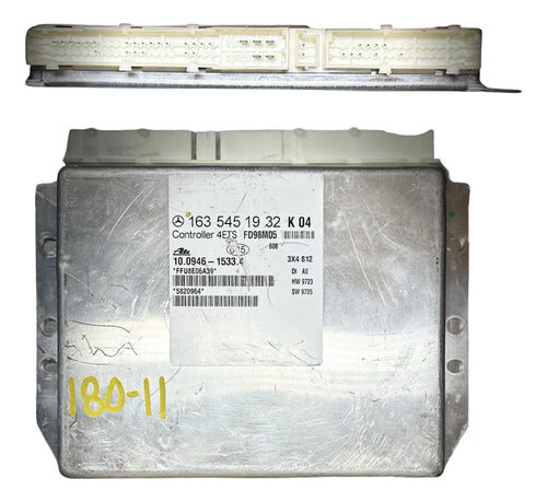 Módulo Abs Mercedes Benz Ml320 3.2l 98-03 163 545 19 32 Plateado
