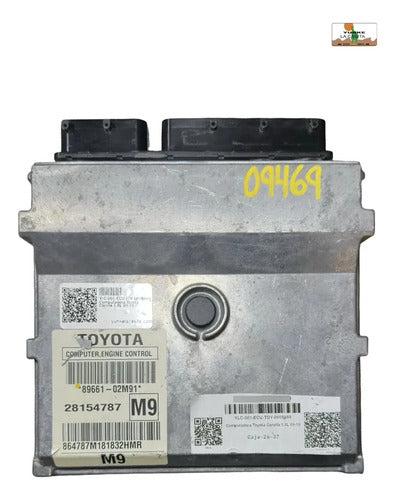 Computadora Pcm Toyota Corolla 1.8l 09-10 89661-02m91 (m9)
