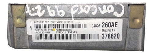 Pcm Computadora Dodge Intrepid 2.7l 1999 P04896260ae