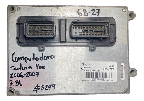 Computadora Saturn Vue 3.5l 06-07 37820-rdm-c520
