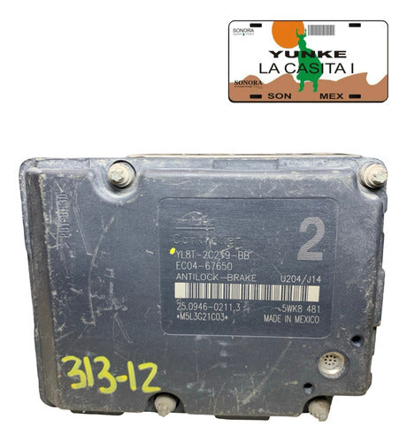 Modulo Abs Ford Escape 2005-2007 Yl8t-2c219-bb