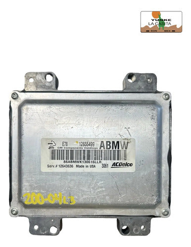 Pcm Computadora Chevrolet Sonic 1.8l 2013 12655499 (abmw) P3