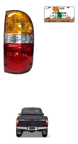 Calavera Rh Toyota Tacoma 2001-2004 Derecho/pasajero Rojo