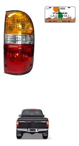 Calavera Rh Toyota Tacoma 2001-2004 Derecho/pasajero Rojo