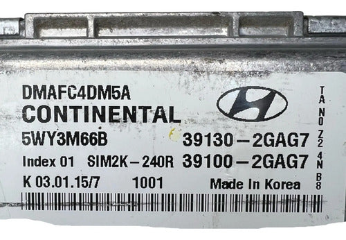 Pcm Computadora Hyundai Santa Fe 2.4l 13-16 39130-2gag7