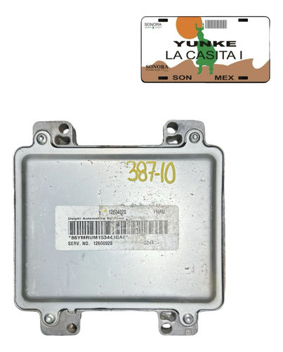 Computadora Chevrolet Equinox 3.4l 2006 12604028 (ymru)