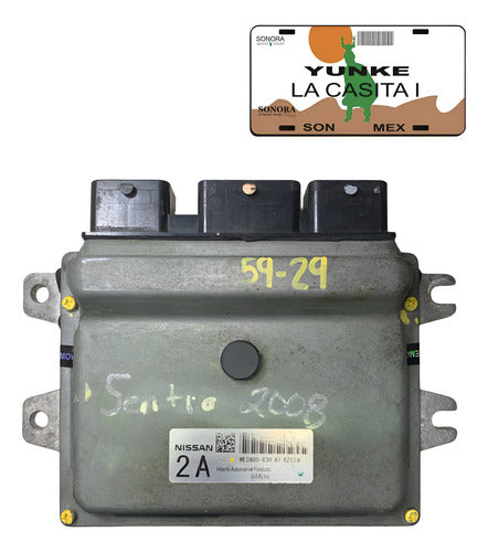 Computadora Nissan Sentra 2.0l A/t 2009 Mec900-830 2a