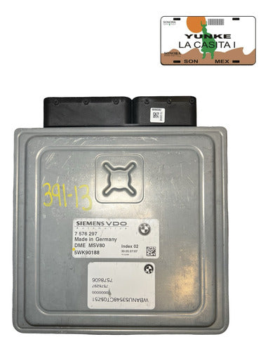 Computadora Bmw 328i 3.0l 2007-2010 5wk90188