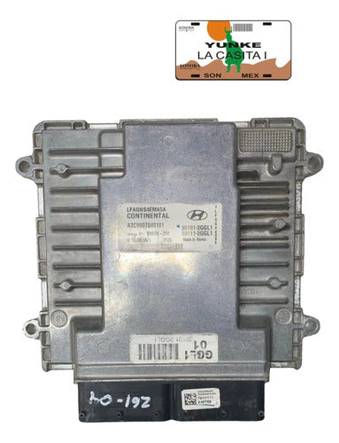 Pcm Computadora Hyundai Sonata 2.4l 15-17 39101-2ggl1