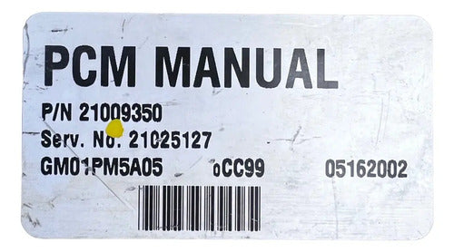 Pcm Computadora Saturn S Series 1.9l 00-02 21025127