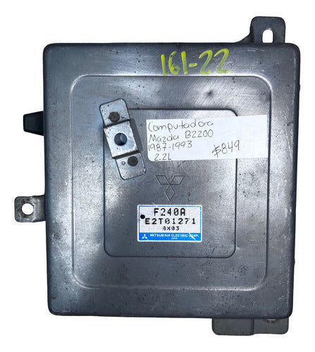 Computadora Mazda B2200 2.2l 87-93 E2t01271