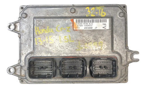 Pcm Computadora Honda Cr-z 1.5l 2013-2015 37820-rtw-a72 (fv)