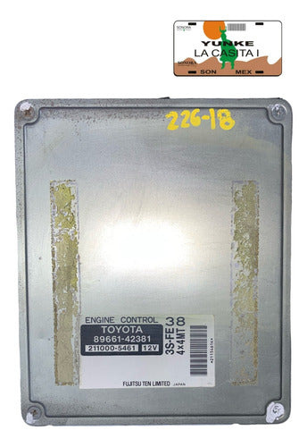 Computadora Toyota Rav4 2.0l M/t 1998 4x4 89661-42381