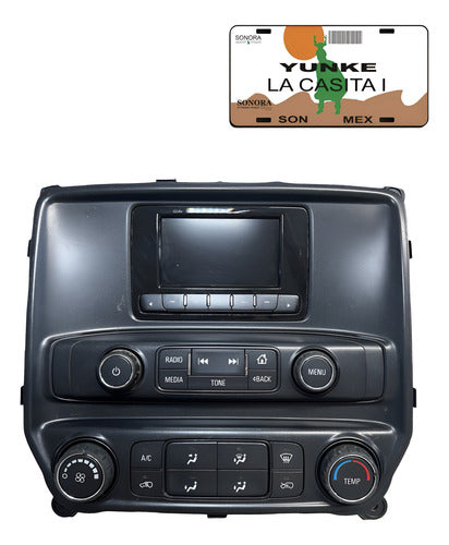 Estéreo Chevrolet Silverado 2014-2017 23176310 Negro