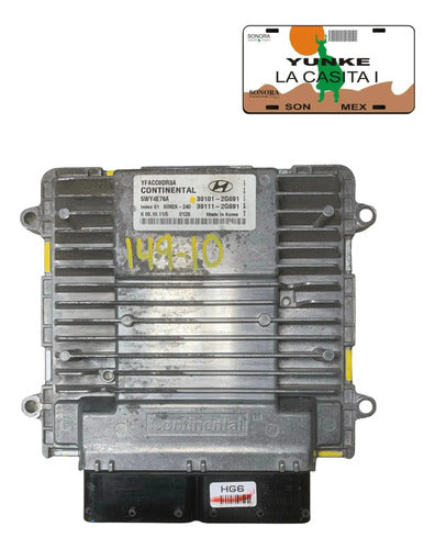 Pcm Computadora Hyundai Sonata 2.4l 11-14 39101-2g691