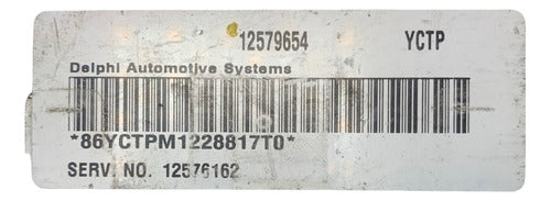 Computadora Chevrolet Cavalier 2.2l 2003 12579654 (yctp)