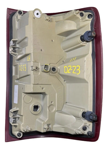 Calavera Lh Chevrolet Silverado 1500 2016-2018 Izquierdo/conductor Rojo