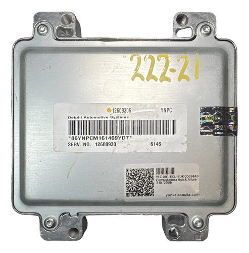 Pcm Computadora Buick Allure 3.8l 2006