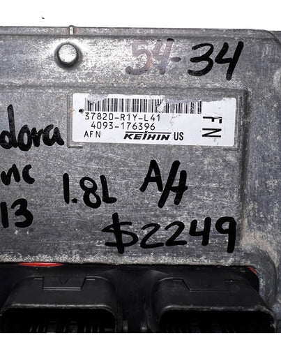 Computadora Honda Civic 1.8l A/t 12-13 37820-r1y-l41 (fn)