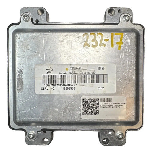 Computadora Chevrolet Impala 3.5l 2006 12603431(ymnf) P1