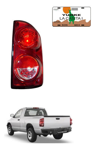 Calavera Rh Dodge Ram 1500 2007-2008 Derecho/pasajero Rojo